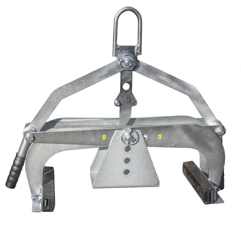 Dispozitiv de prindere-ridicare universal, deschidere 10-420 mm, sarcina 550 kg, ORIT, H420