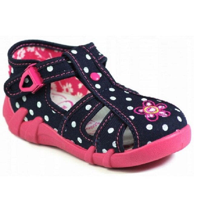 Sandale pentru copii, Albastru inchis-Roz, marca RenBut