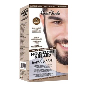 Vopsea pentru barba Renee blanche saten inchis 20 ml Vopsea pentru barba Renee blanche saten inchis 20 ml