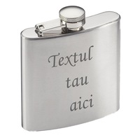 set sticla metal otel inoxidabil 200 ml pentru bauturi fine personalizata cu textul tau 4 pahare imagen 8_0_
0