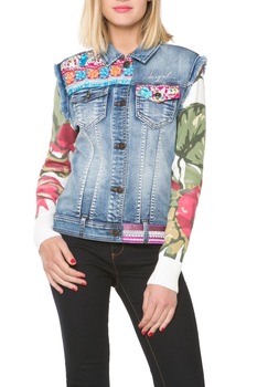 Geaca, Desigual 61E29N1, Albastru, 42 Geaca, Desigual 61E29N1, Albastru, 42
