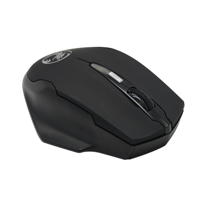 Mouse Gaming Wireless iMice E-1900 Ergonomic Design, 6 Butoane, Ultra Usor, Negru