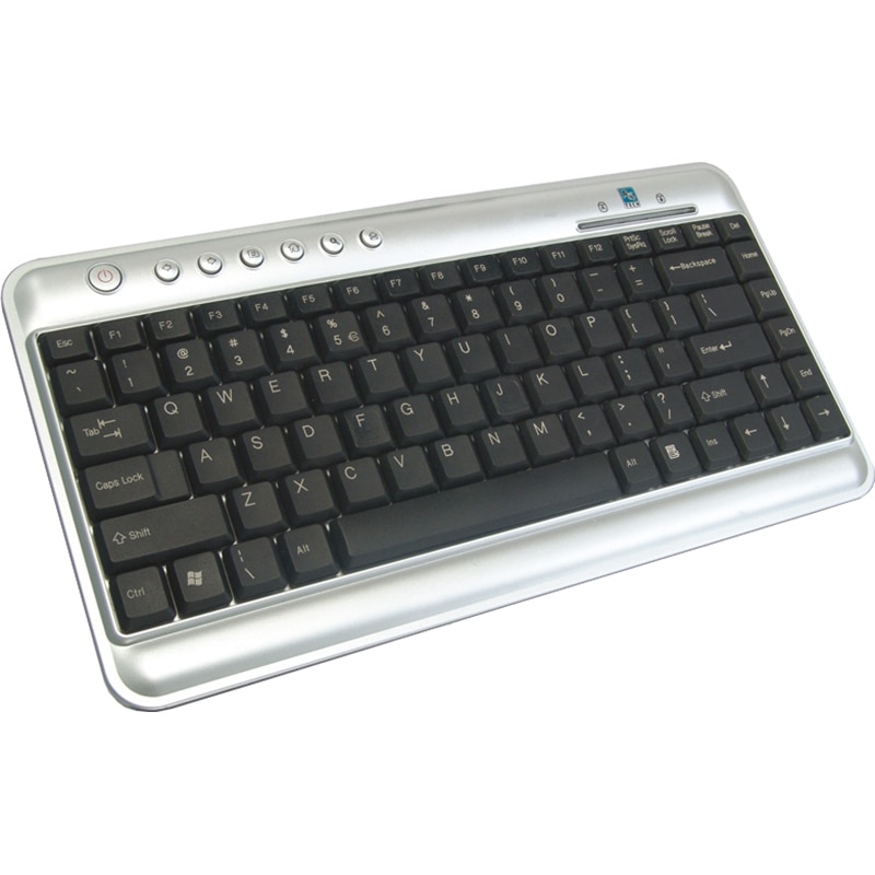 Tastatura A4Tech Evo Slim Ultra, USB, Argintiu/Negru