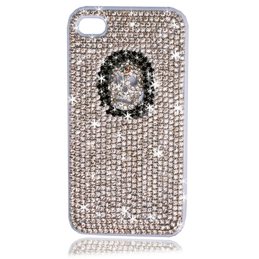 Husa Samsung Galaxy S5 G900 , Diamond Skull , plastic, alb