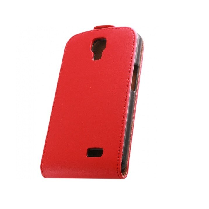 Husa LG F70, Piele eco, Elegance flip, rosu