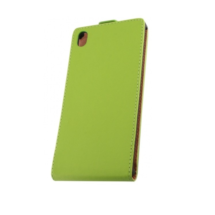 Husa Sony Ericsson Xperia Z3, Piele eco,Elegance flip, verde