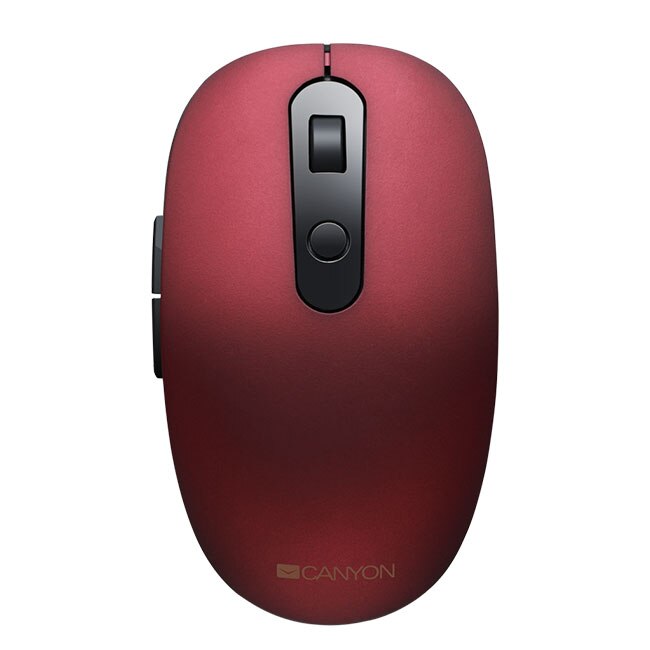Mouse Wireless Canyon (bluetooth si USB) - Rosu