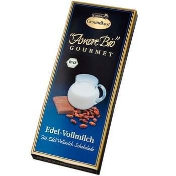 Ciocolata cu lapte Amore Bio 100 g Ciocolata cu lapte Amore Bio 100 g