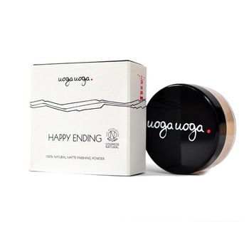 Pulbere de finisare - mata, vegana, 100% naturala Happy ending, 4 g Pulbere de finisare - mata, vegana, 100% naturala Happy ending, 4 g