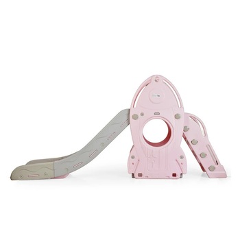 Tobogan MyKids cu cos de baschet Racheta Pink Tobogan MyKids cu cos de baschet Racheta Pink