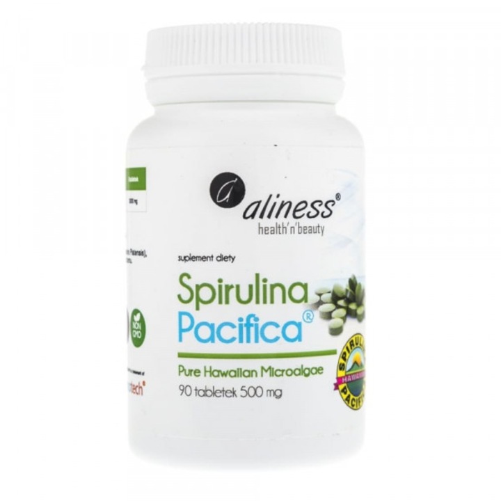Aliness Spirulina Hawaiian Pacyfica® 500 mg kapszula, 90 db