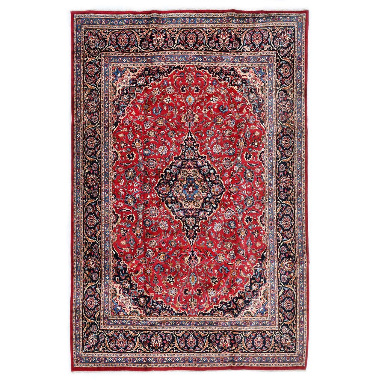 Covor Persan Mashaad lucrat manual din lana Size 405x310