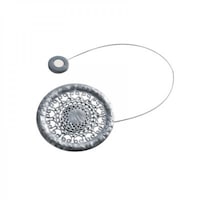 Accesoriu perdea/draperie gri/argintiu cu magnet