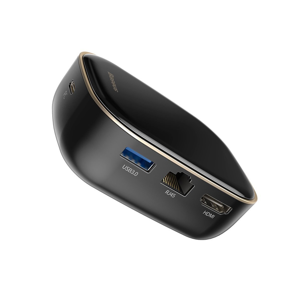 Adaptor Incarcare Multifunctional Baseus Type-C HUB AC (EU) Negru