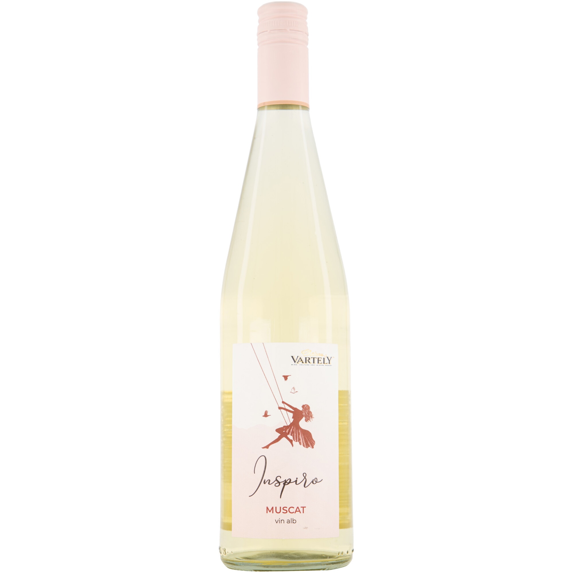 Vin Alb Vartely Inspiro Muscat, Demisec, 0.75l