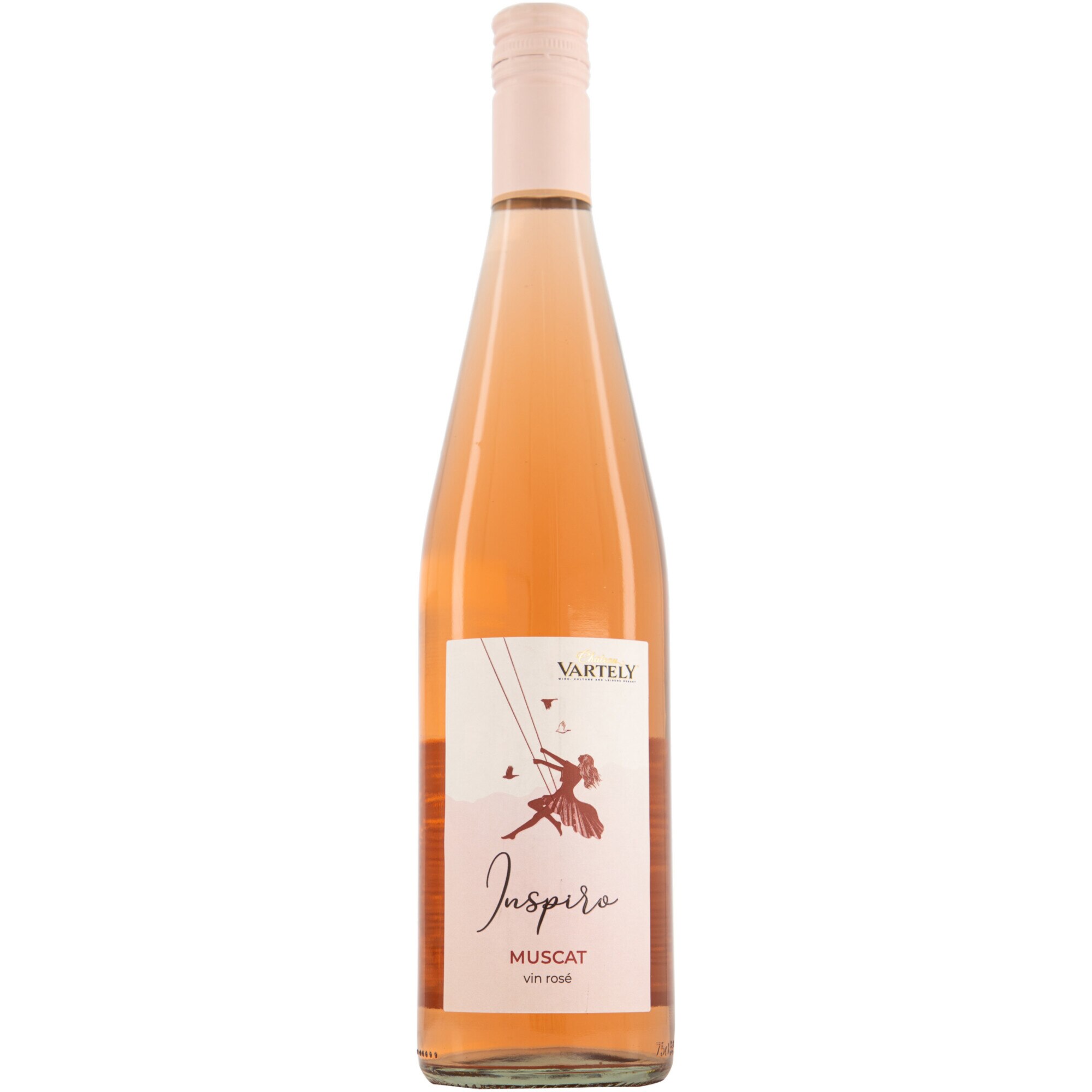 Vin Rose Vartely Inspiro Muscat, Demisec, 0.75l
