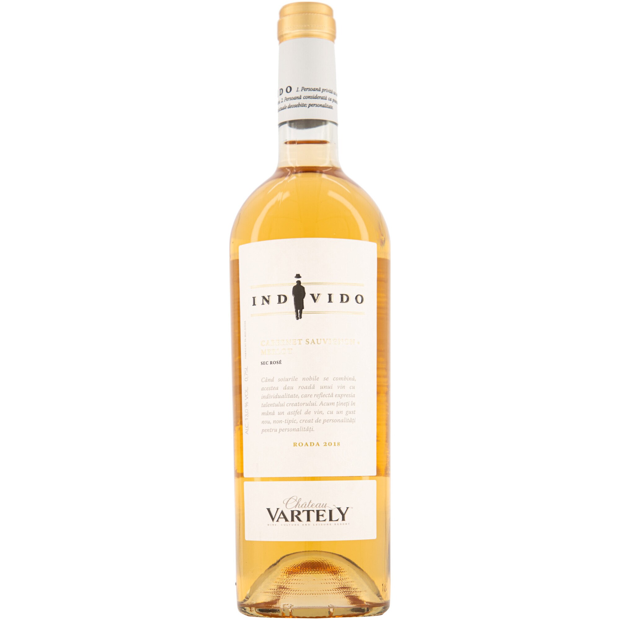 Vin Rose Vartely Individo, Cabernet & Merlot, Sec, 0.75l