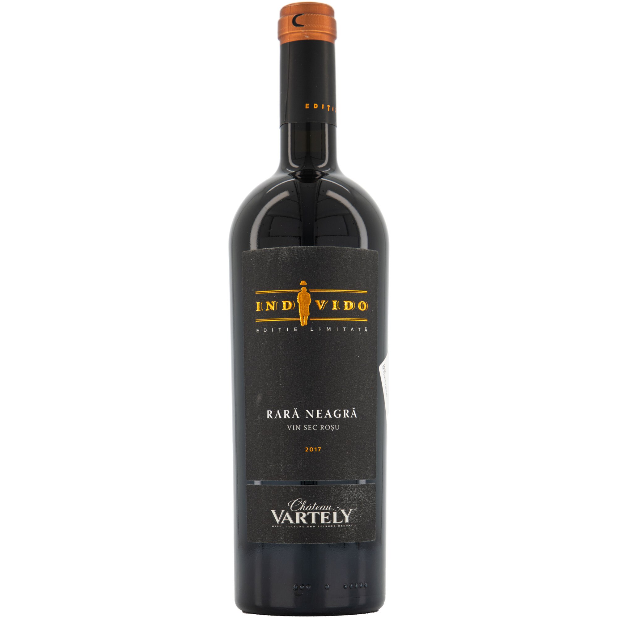 Vin Rosu Vartely Individo, Rara Neagra, Sec, 0.75l