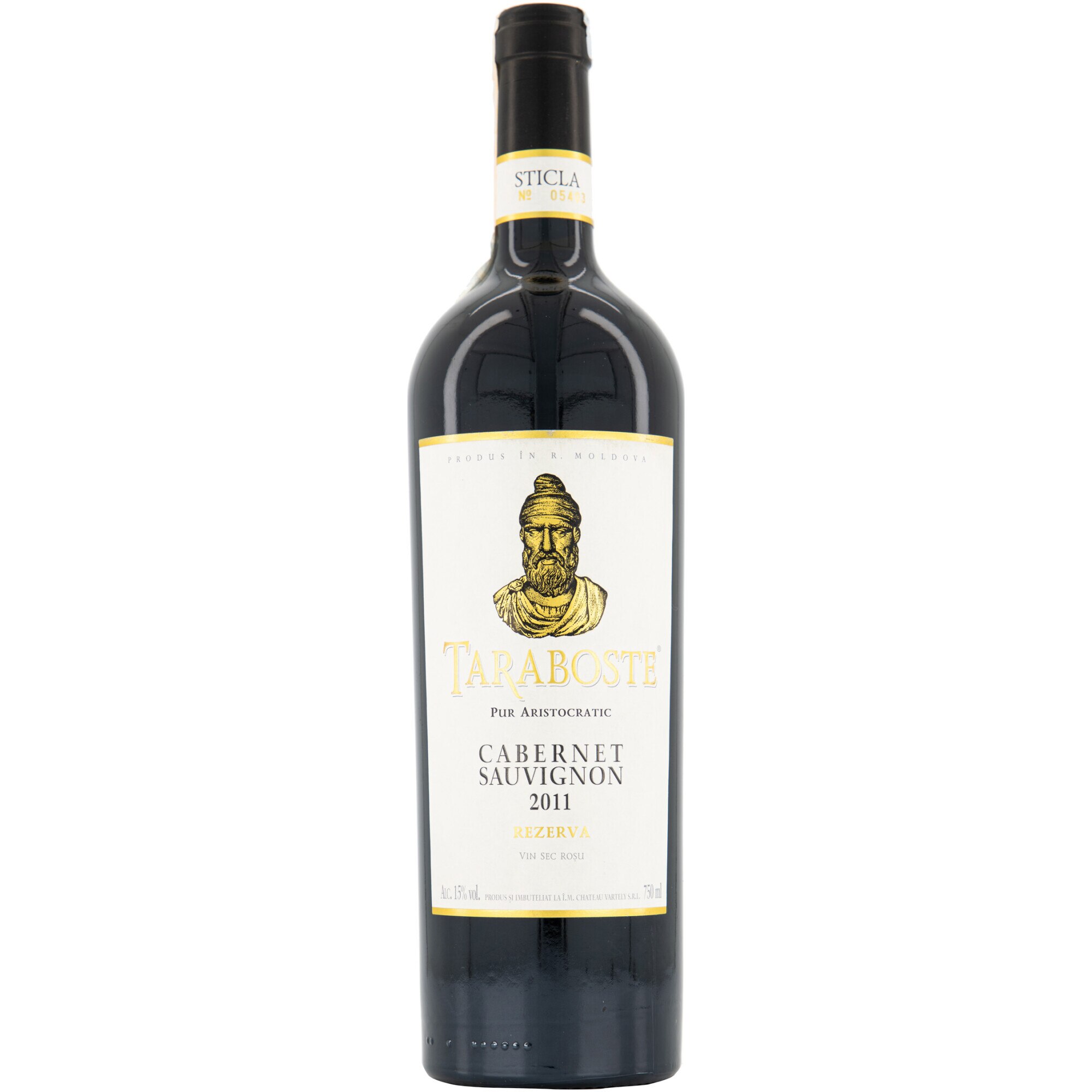 Vin Rosu Vartely Taraboste, Cabernet Sauvignon, Sec, 0.75l