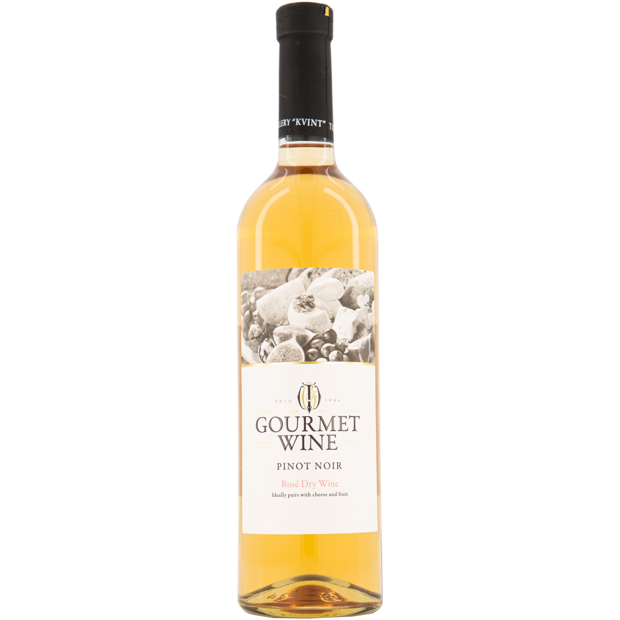 Vin Rose Kvint Gourmet Wine, Pinot Noir, Sec, 0.75l