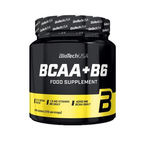 Supliment Alimentar BCAA cu B6 340 tablete Bio Tech USA