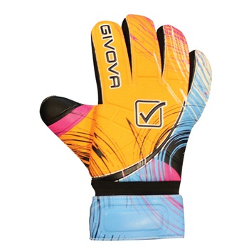 Manusi portar Givova New Brilliant, Orange / Negru, 9 Manusi portar Givova New Brilliant, Orange / Negru, 9