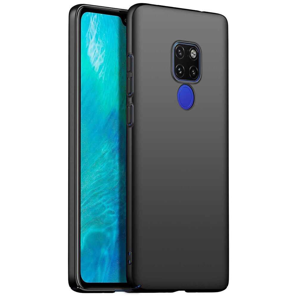 Husa Optim Perfect Fit Back Cover Hard pentru Huawei Mate 20, Negru