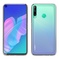 Husa 360° pentru Huawei P40 Lite E - Fata+Spate (2 in 1) - Full Body, silicon gel si spate plastifiat, Soft Clear, transparenta ΛV
