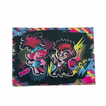 Coperta caiet muzica, biologie, geografie Trolls Coperta caiet muzica, biologie, geografie Trolls