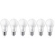 Pachet 6 becuri LED Philips, E27, 13W (100W), 1521 lm, lumina alba calda (2700K), clasa energetica E