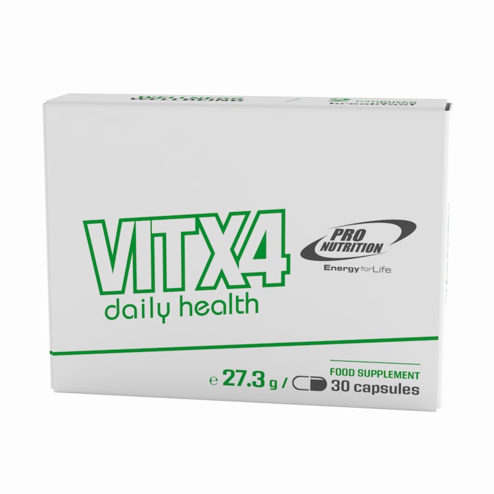 Multivitamine si minerale, Vit-x4, 30 capsule