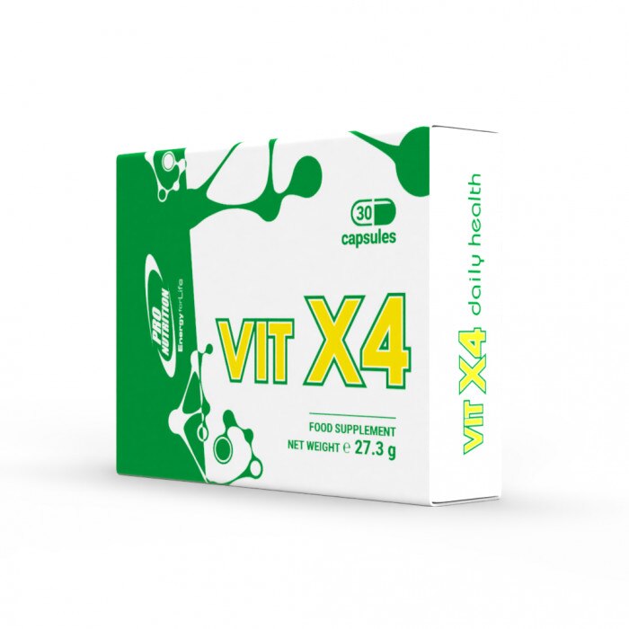 Multivitamine si minerale, Vit-x4, 30 capsule