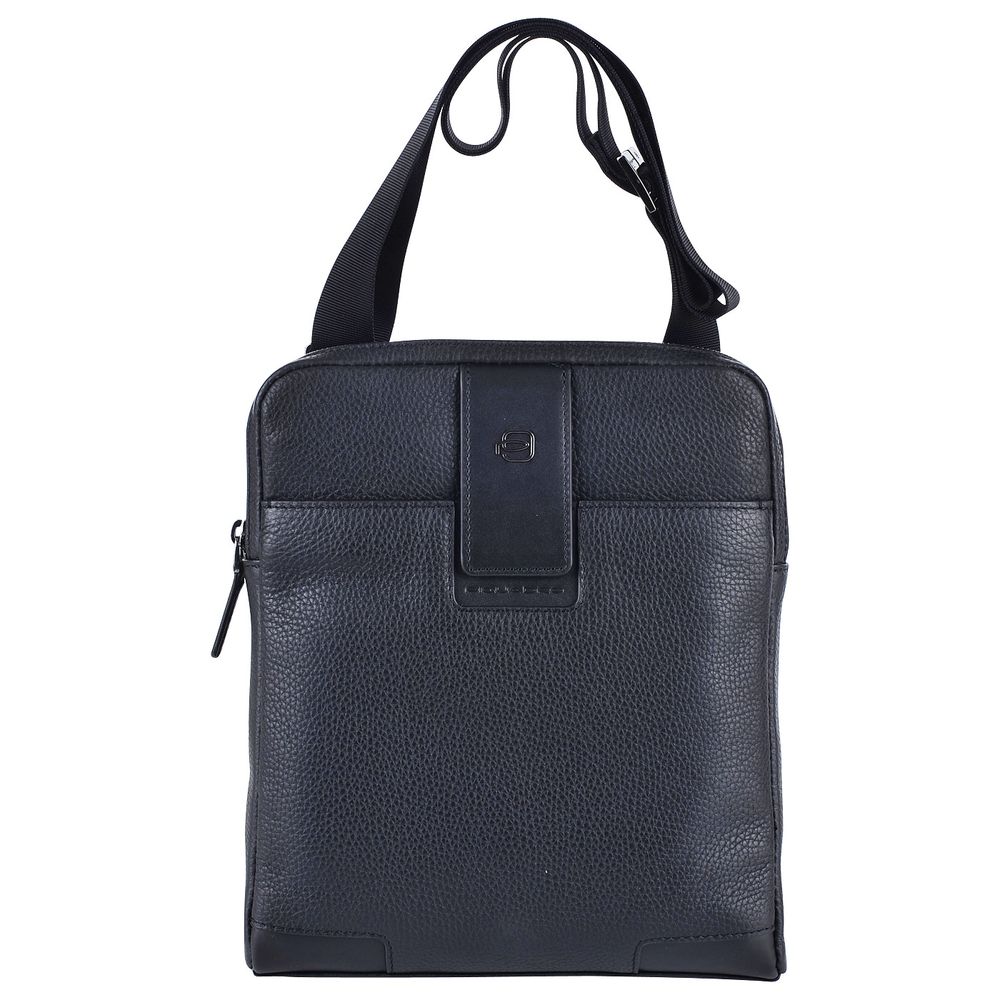 Geanta crossbody port iPad din piele naturala, CA1358S86/BLU, bleumarin, Suveran