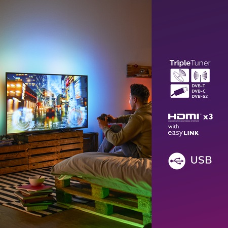 Televizor Philips 43PUS7805/12, 108 cm, Smart, 4K Ultra HD, LED, Clasa A+