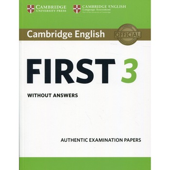 Cambridge English First 3 Student's Book without Answers - Cambridge English First 3 Student's Book without Answers -