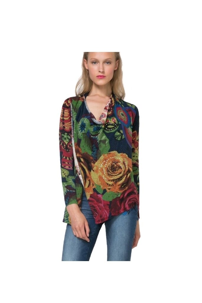 Cardigan, Desigual 71J2EM2, Multicolor