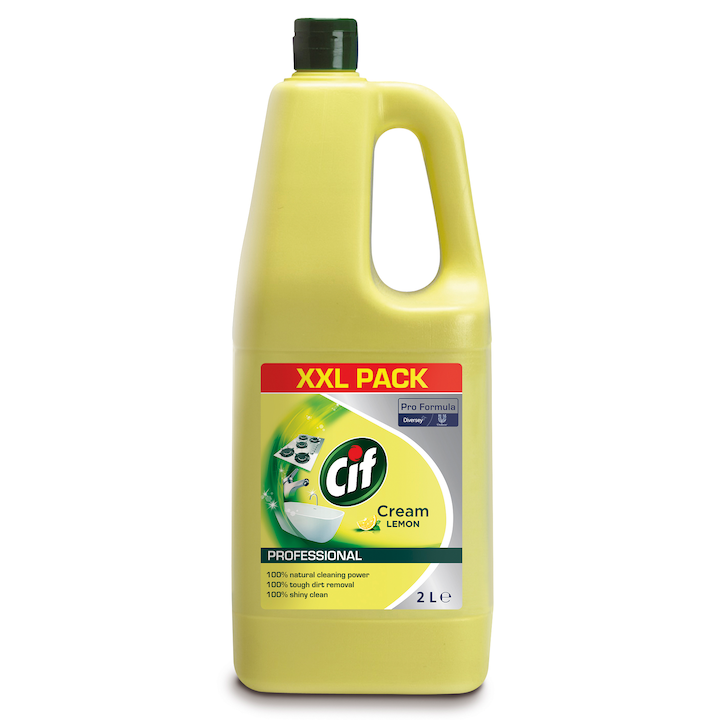 Ексфолираща лимонена течност, Cif, 2л