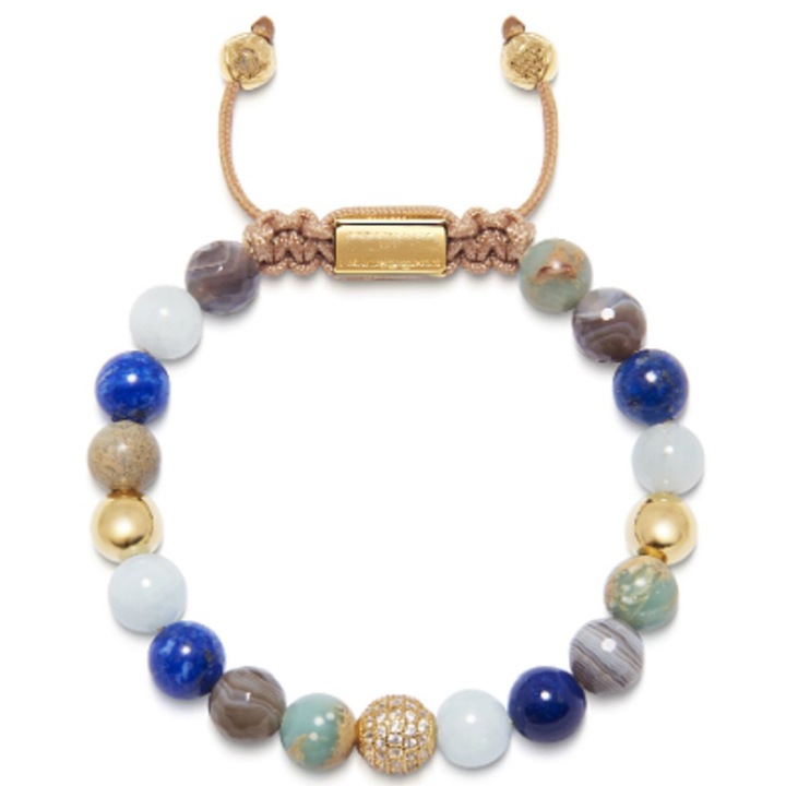 Bratara golden Mykonos pietre Dual Stax