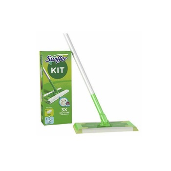 Mop pardoseli Swiffer cu 8 lavete si 3 lavete umede Mop pardoseli Swiffer cu 8 lavete si 3 lavete umede