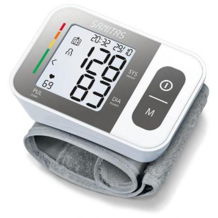 Sanitas SBC15 digitális csukló-vérnyomásmérő, WHO rendszer