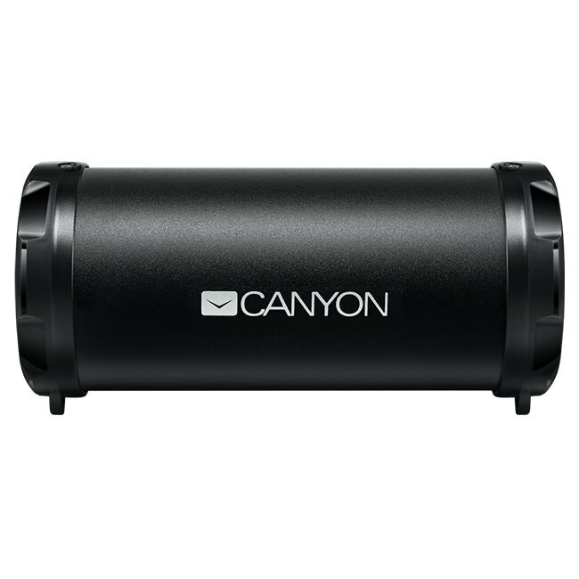 Boxa portabila Canyon, putere 3W, cititor card, AUX - Neagra