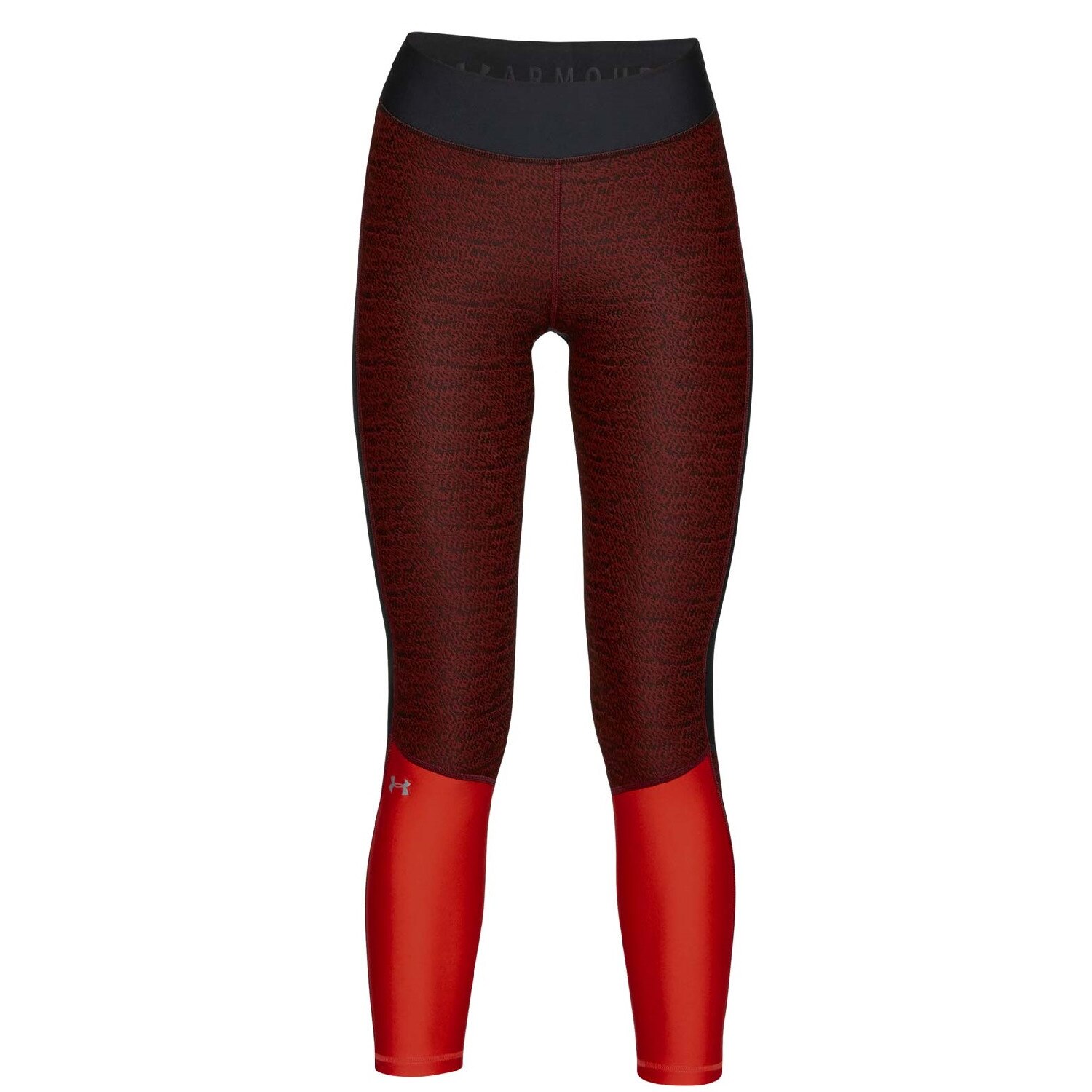 Colanti fitness femei Under Armour HG Armour Jac Ankle Rosu XL