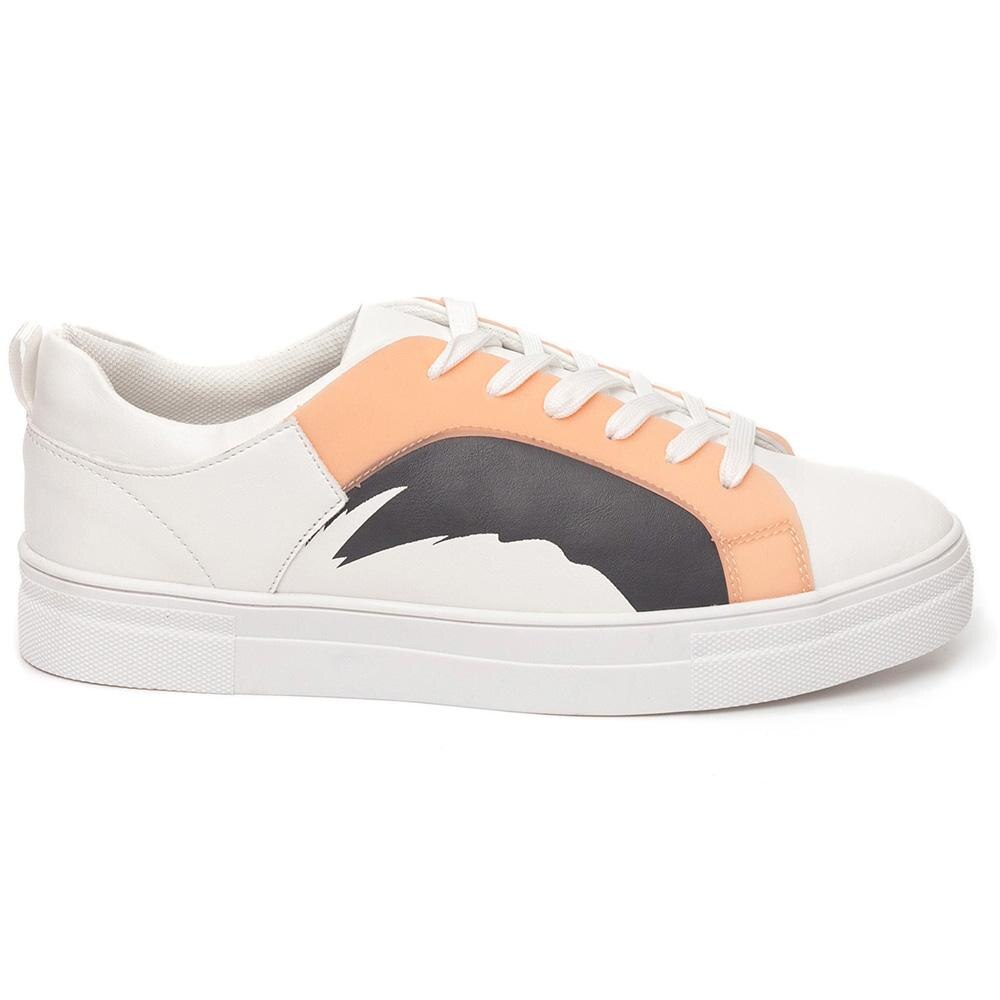 Pantofi sport dama Fusilly cu model, Roz, Roz