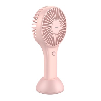 Ventilator de mana Baseus Bingo Hand And Desktop Fan Pink Ventilator de mana Baseus Bingo Hand And Desktop Fan Pink