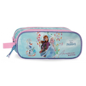 Penar 2 compartimente 23 cm, Awesome Moves Frozen 2 Penar 2 compartimente 23 cm, Awesome Moves Frozen 2