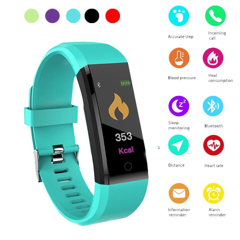 Смарт Гривна Smart Bracelet Pimpom 115 plusWaterproof, Android, iOS ...