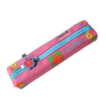 Penar Viquel 891316, model CARLA HAMPTON, inchidere cu fermoar, 200 x 40 x 30 mm, roz/bleu Penar Viquel 891316, model CARLA HAMPTON, inchidere cu fermoar, 200 x 40 x 30 mm, roz/bleu