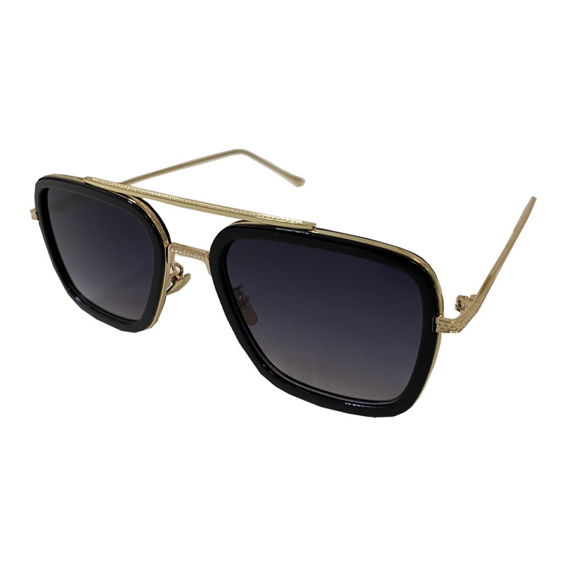 Ochelari de soare unisex Ochelari Vintage Greck Negru