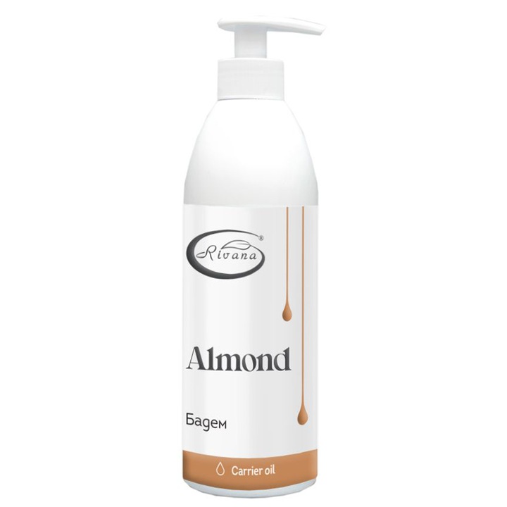 Бадемово масло Ривана, 100% Натурален продукт без Консерванти, 1000 мл