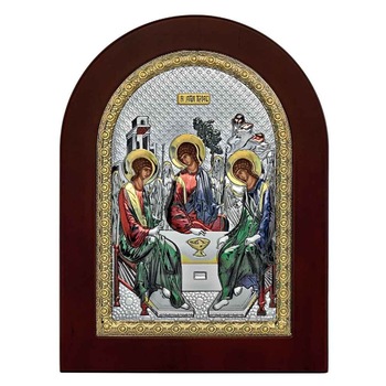 Icoana Argint Sfanta Treime 15x21 cm Color ClassGifts Icoana Argint Sfanta Treime 15x21 cm Color ClassGifts